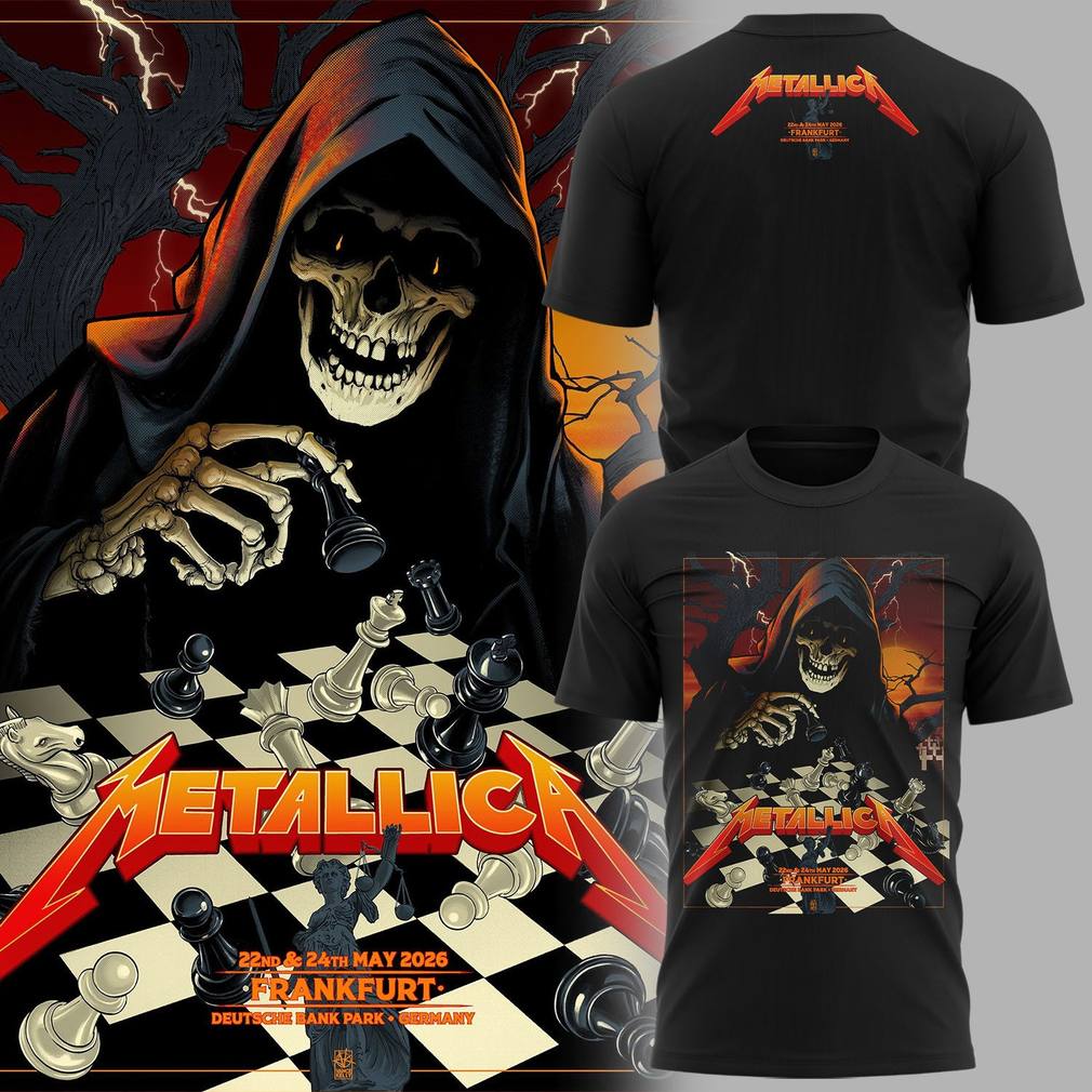 Metallica - M72 World Tour Frankfurt '26 T-Shirt Metallica - M72 World Tour Frankfurt '26 T-Shirt
