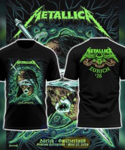 Metallica M72 World Tour Zurich 2026 T-Shirt