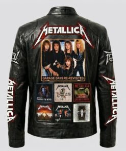 Metallica Special Leather Jacket