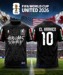 Mexico Here Comes The Kraken El Kraken 10 Soccer Jersey