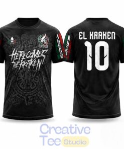 Mexico Here Comes The Kraken El Kraken 10 Soccer Jersey