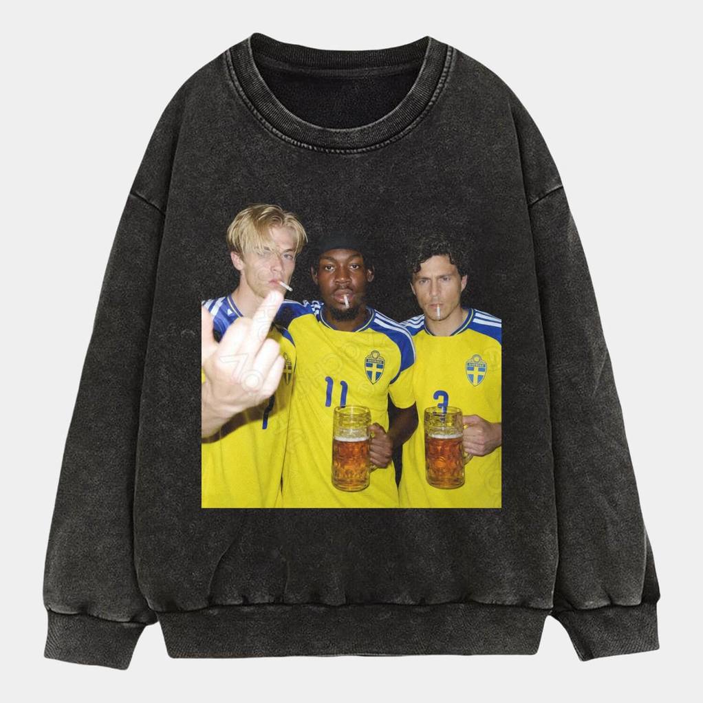 Middle Finger FC Sweden Tee Middle Finger FC Sweden Tee