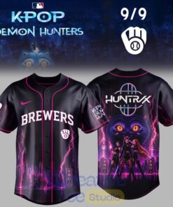 Milwaukee Brewers x K-Pop Demon Hunters Night 2026 Baseball Jersey