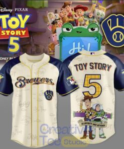 Milwaukee Brewers x Toy Story 5 Theme Nights Limited Edition Jersey