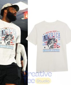 Mitchell Robinson Bass Pro Shops America Knicks Game 3 T-Shirt