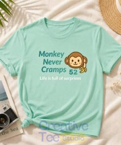 Munenori Kawasaki Monkey Never Cramps Life Is Full of Surprise 52 T-Shirt