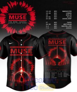 Muse – The Wow Signal Europa Tour 2026 Baseball Jersey