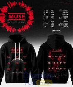 Muse – The Wow Signal Europa Tour 2026 Hoodie