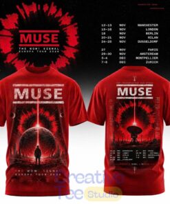 Muse – The Wow Signal Europa Tour 2026 Tee
