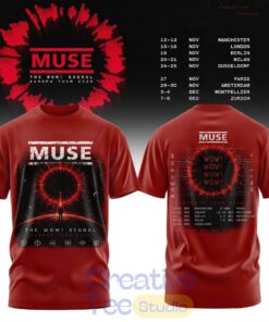 Muse – The Wow Signal Europa Tour 2026 Tee