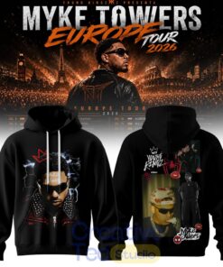 Myke Towers Shadow Crown Special Tee Hoodie