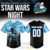 Myrtle Beach Pelicans x Star Wars Night Baby Grogu Custom Baseball Jersey