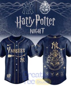 NY Yankees Harry Potter Night 2026 Baseball Jersey