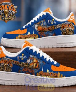 New York Knick 2026 NBA Champions “Always Knicks” Air Force 1 Shoes New York Knick 2026 NBA Champions “Always Knicks” Air Force 1 Shoes