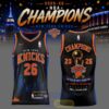 New York Knick 2026 NBA Champions Basketball Jersey – Black
