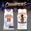 New York Knick 2026 NBA Champions Basketball Jersey – White