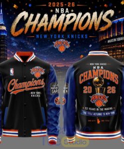 New York Knick 2026 NBA Champions Jacket New York Knick 2026 NBA Champions Jacket