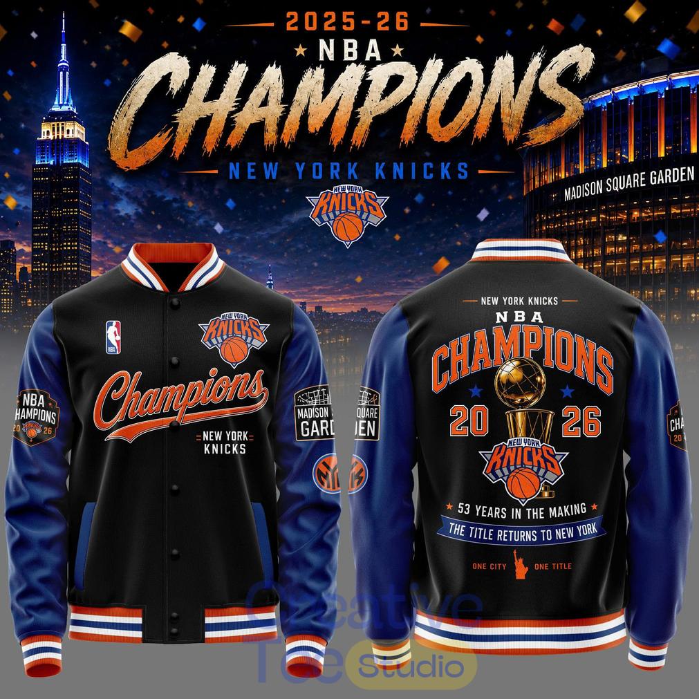 New York Knick 2026 NBA Champions Jacket New York Knick 2026 NBA Champions Jacket