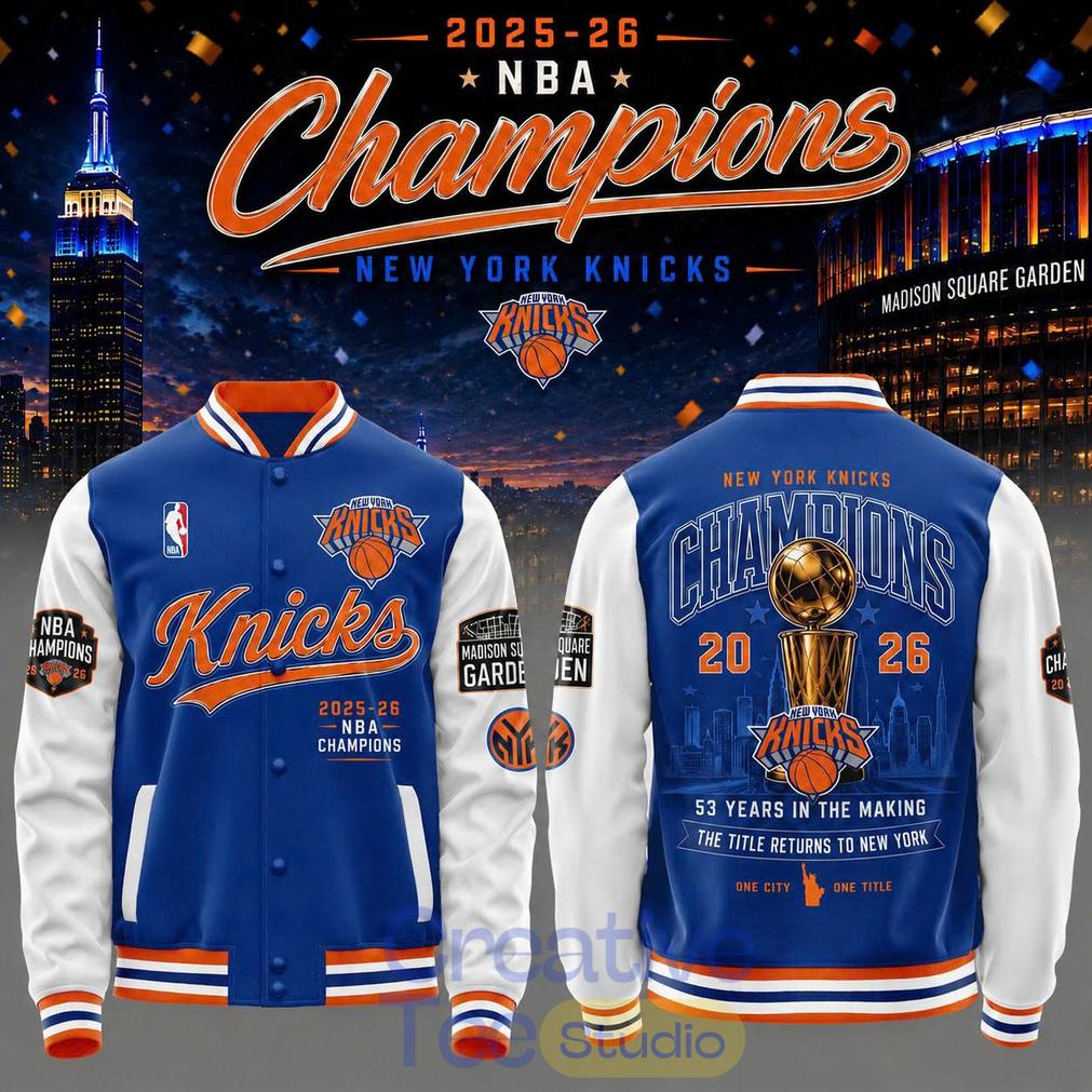 New York Knick 2026 NBA Champions Jacket New York Knick 2026 NBA Champions Jacket