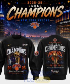 New York Knick 2026 NBA Champions Sweatshirt New York Knick 2026 NBA Champions Sweatshirt