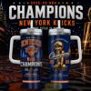 New York Knicks 2026 NBA Champions Tumbler 40oz with Handle