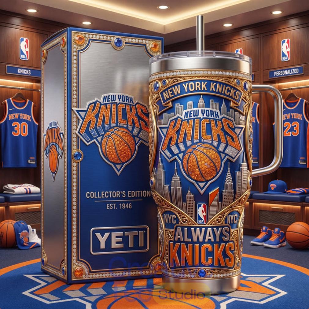 New York Knick 2026 NBA Champions YETI Tumbler New York Knick 2026 NBA Champions YETI Tumbler