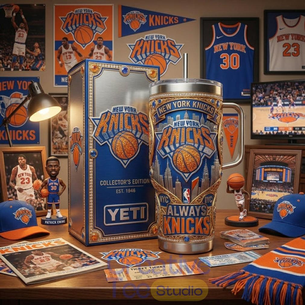 New York Knick 2026 NBA Champions YETI Tumbler New York Knick 2026 NBA Champions YETI Tumbler