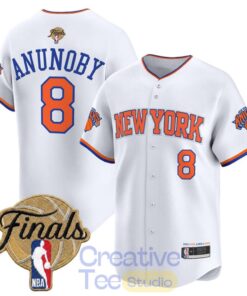 New York Knick 2026 NBA Finals Baseball Jersey New York Knick 2026 NBA Finals Baseball Jersey