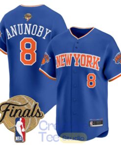 New York Knick 2026 NBA Finals Baseball Jersey