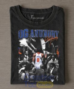 New York Knick 2026 NBA Finals OG Anunoby Signature T-Shirt