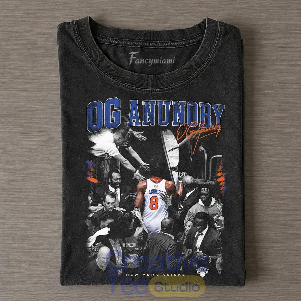 New York Knick 2026 NBA Finals OG Anunoby Signature T-Shirt New York Knick 2026 NBA Finals OG Anunoby Signature T-Shirt