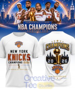 New York Knicks 2026 NBA Champions New York Forever 3D T-Shirt