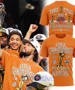 New York Knicks 2026 NBA Finals Champions Limited Edition T-Shirt