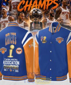 New York Knicks 2026 National Basketball Association Champions Bomber Jacket