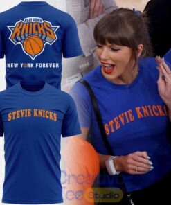 New York Knicks 2026 Stevie Knicks Taylor Swift Playoff T-Shirt