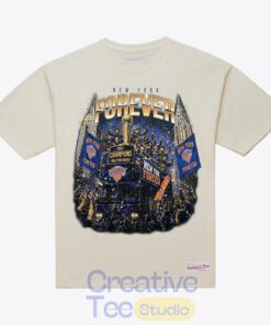 New York Knicks Cream 2026 NBA Finals Champions Parade T-Shirt