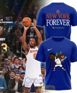 New York Knicks OG Anunoby 2026 Put The City On His Back Game 4 T-Shirt