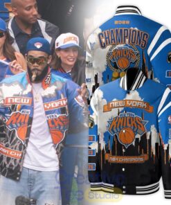 New York Knicks x Jeff Hamilton 2026 NBA Champions Limited Jacket