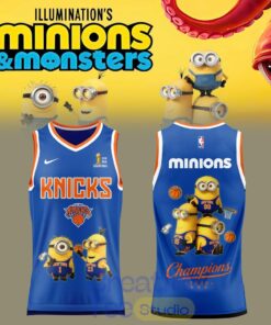 New York Knicks x Minions 2026 Champions Jersey