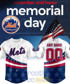 New York Mets 2026 Memorial Day Jersey