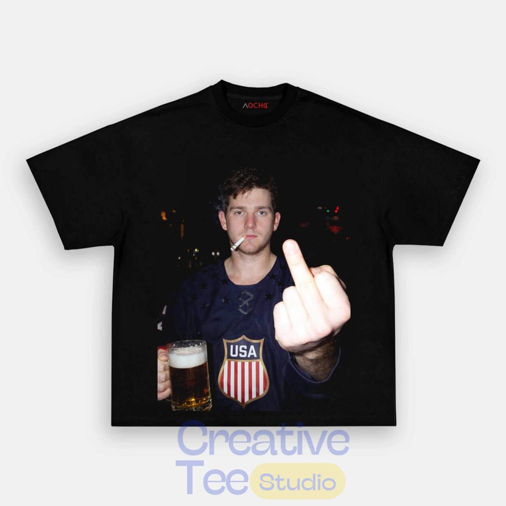 New York Rangers Jonathan Quick Middle Finger Shirt New York Rangers Jonathan Quick Middle Finger Shirt