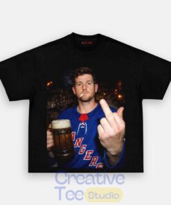 New York Rangers Jonathan Quick Middle Finger T-Shirt