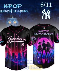 New York Yankees x K-Pop Demon Hunters Night 2026 Baseball Jersey