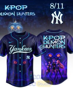 New York Yankees x KPop Demon Hunters Night 2026 Baseball Jersey