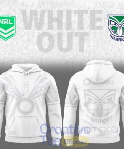 New Zealand Warriors White Out Hoodie