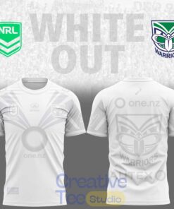 New Zealand Warriors White Out T-Shirt