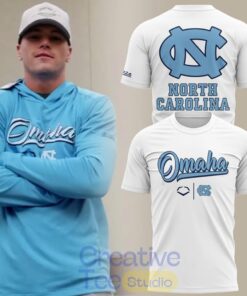 North Carolina Tar Heels 2026 NCAA Baseball Men’s College World Series Omaha Blue T-Shirt