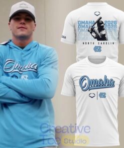 North Carolina Tar Heels 2026 NCAA Baseball Men’s College World Series Omaha Blue T-Shirt