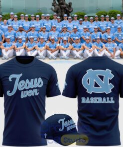 North Carolina Tar Heels JESUS WON T-Shirt