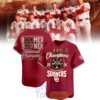 Oklahoma Sooners 2026 National Champions Special Red Baseball Jersey
